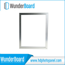 Marco de la foto del metal del borde extrafino de la nueva llegada para los paneles de la foto del aluminio de Wunderboard HD